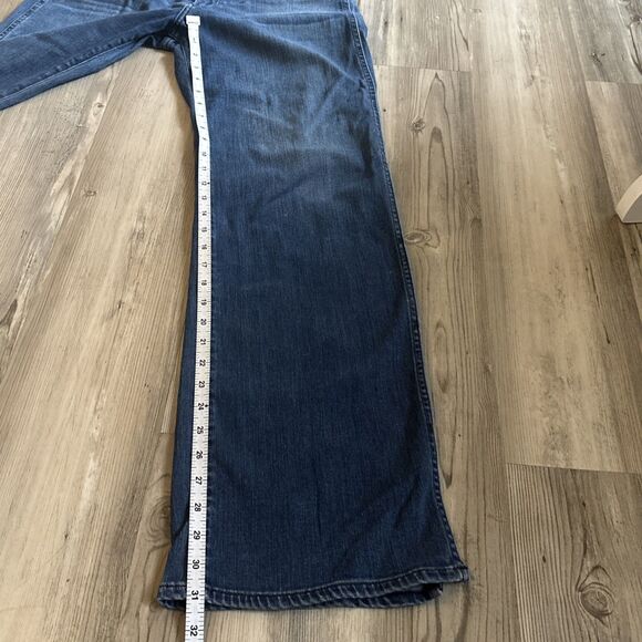 3 X 1 Leia Cotton/Tencel Wide Leg Side Slit Light Wash Jeans Made In USA Size 29 - Picture 5 of 9